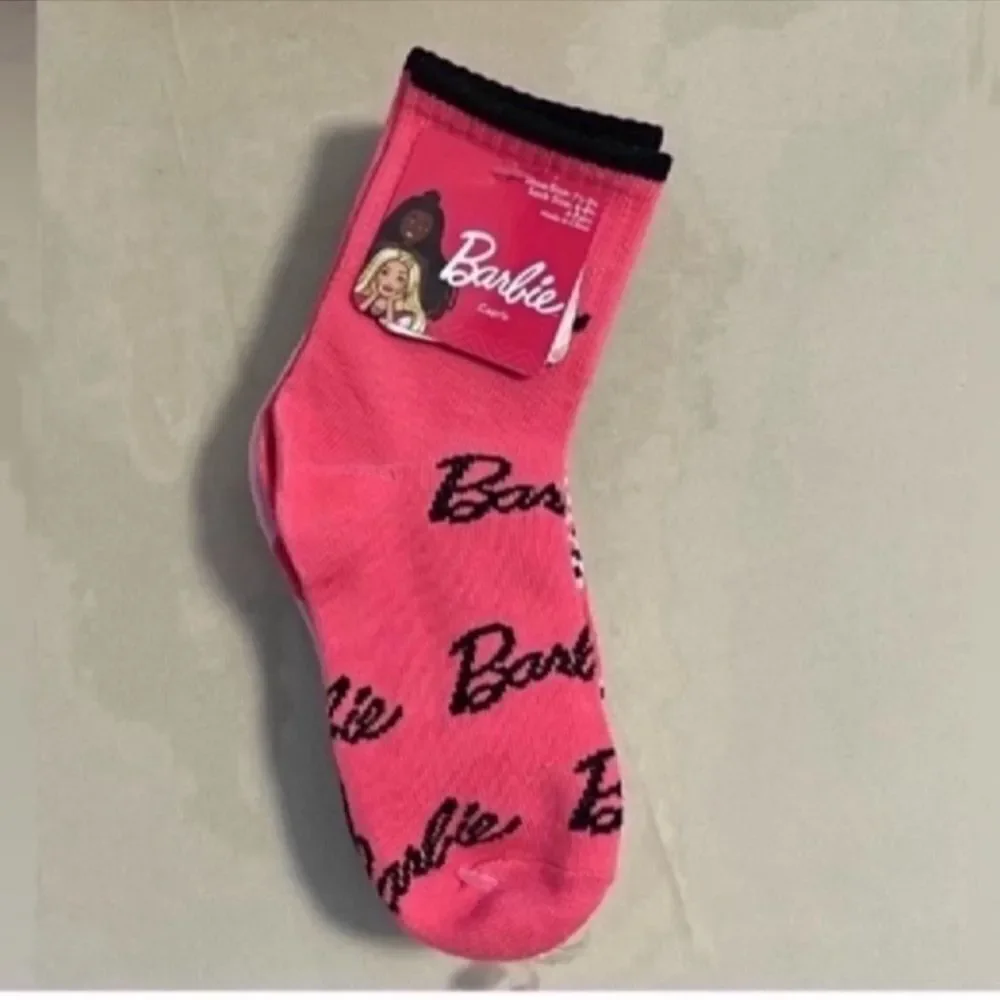 6 Pack Kids Barbie Ribbed Quarter Size 6/8